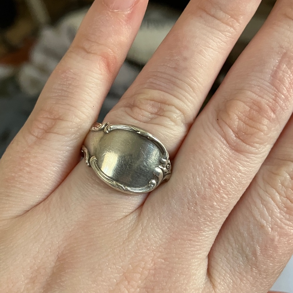 ***SOLD*** Reflections 1959 silver spoon ring size 6.5
